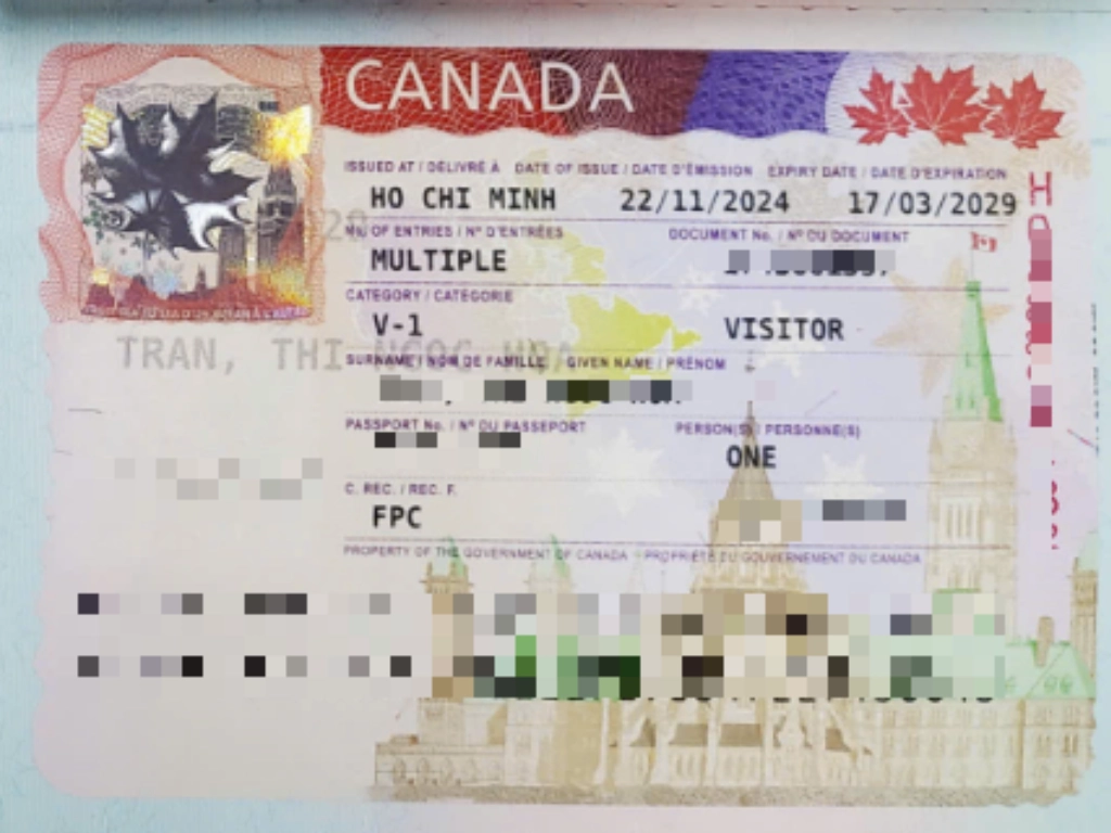 Kết quả visa Canada
