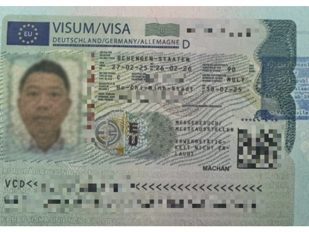 Kết quả visa Đức