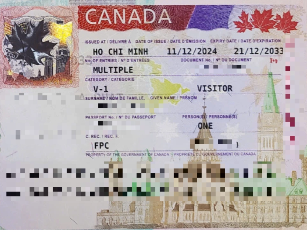 Kết quả visa Canada