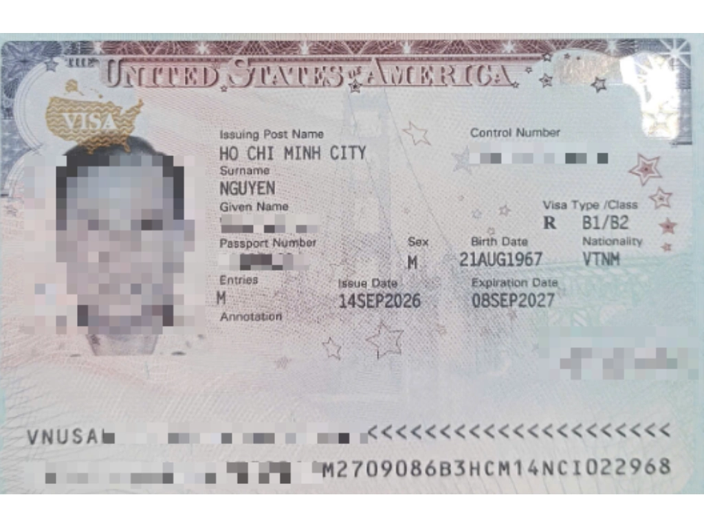 Kết quả visa Mỹ