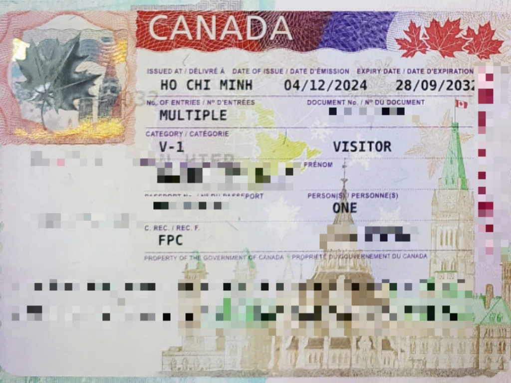 Kết quả visa Canada