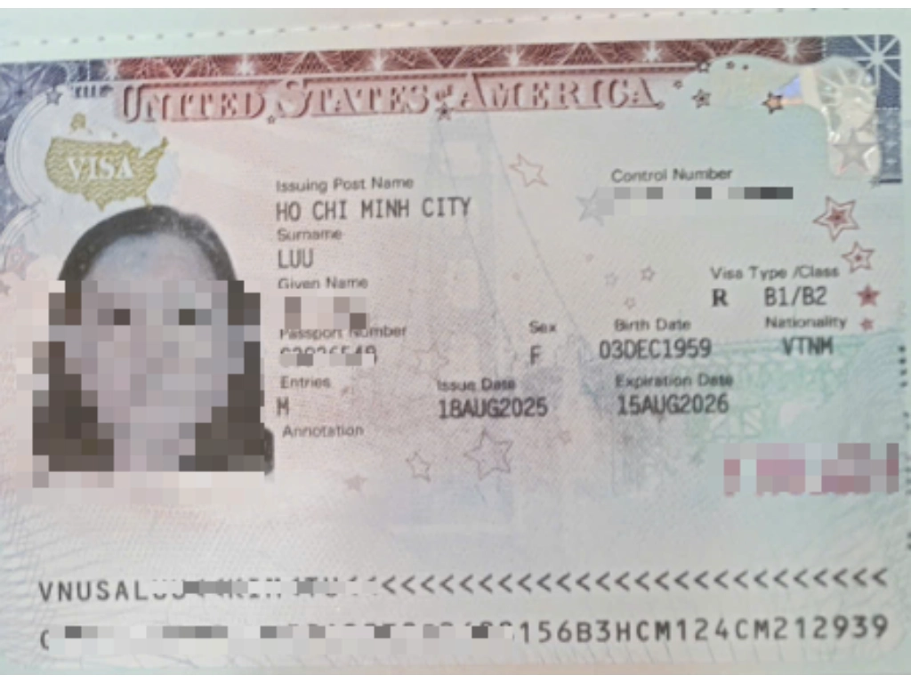 Kết quả visa Mỹ