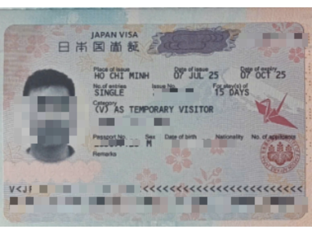 Kết quả visa Nhật Bản