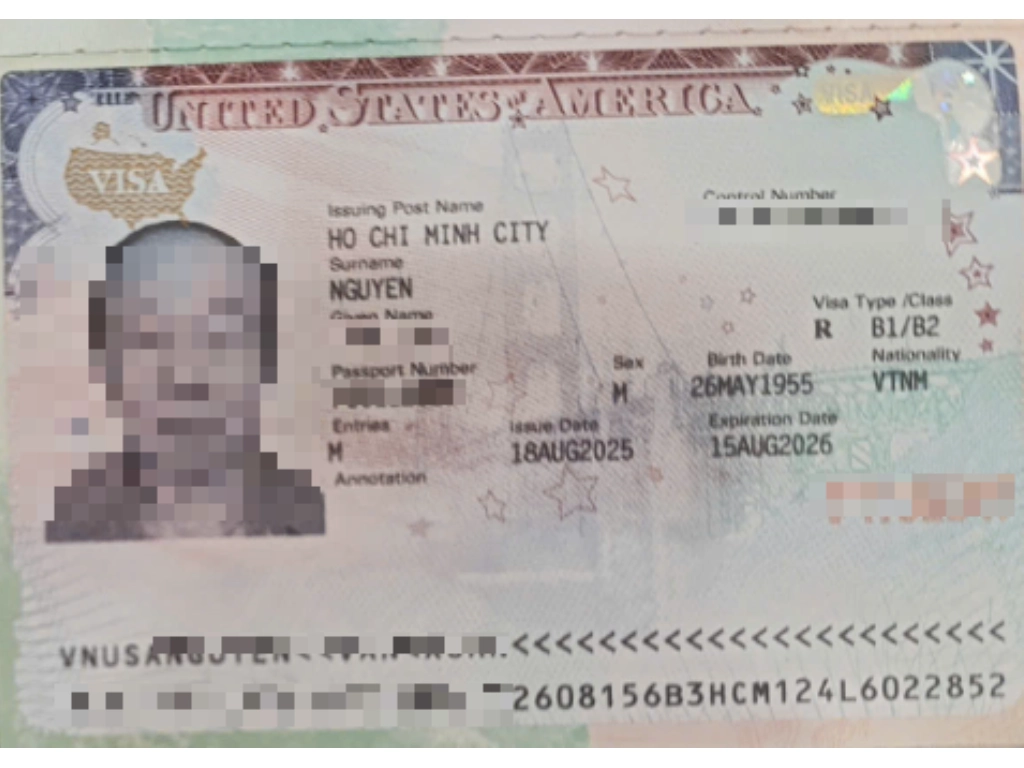 Kết quả visa Mỹ
